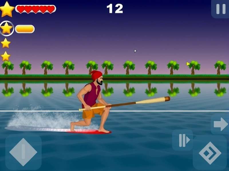Punjab Paddle Star Gameplay Screenshot